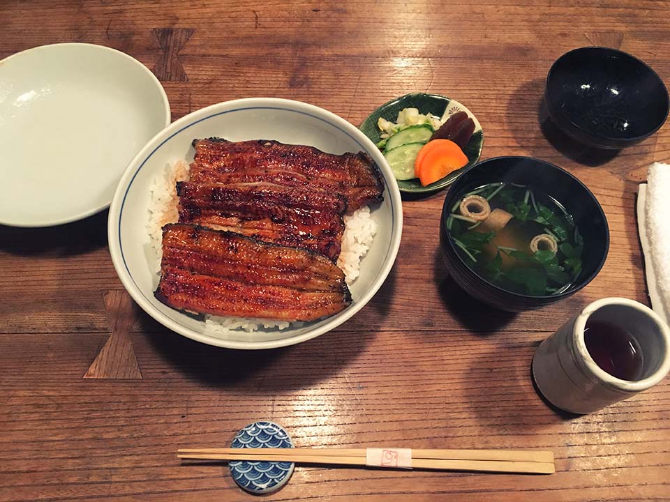 鳗鱼饭